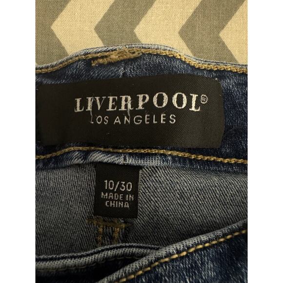 Liverpool Los Angeles Women's High-Rise Straight Crop Jeans – Size 10/30 - Picture 5 of 6